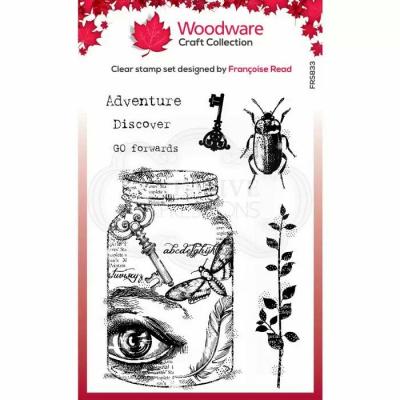 Creative Expressions Woodware Clear Stamps - Full Jar